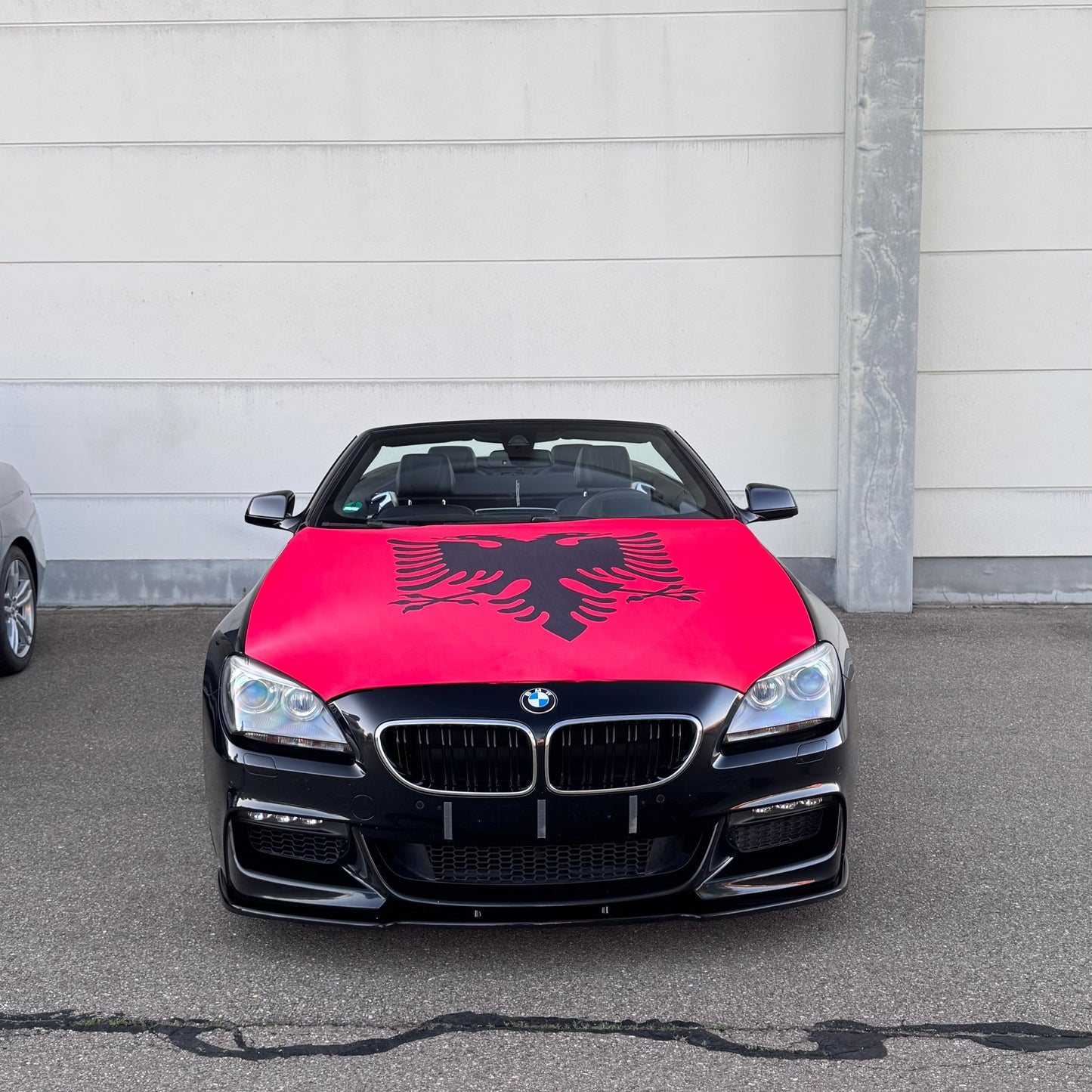 Albanien Motorhauben-Flagge - für Hochzeitskolonnen oder Events