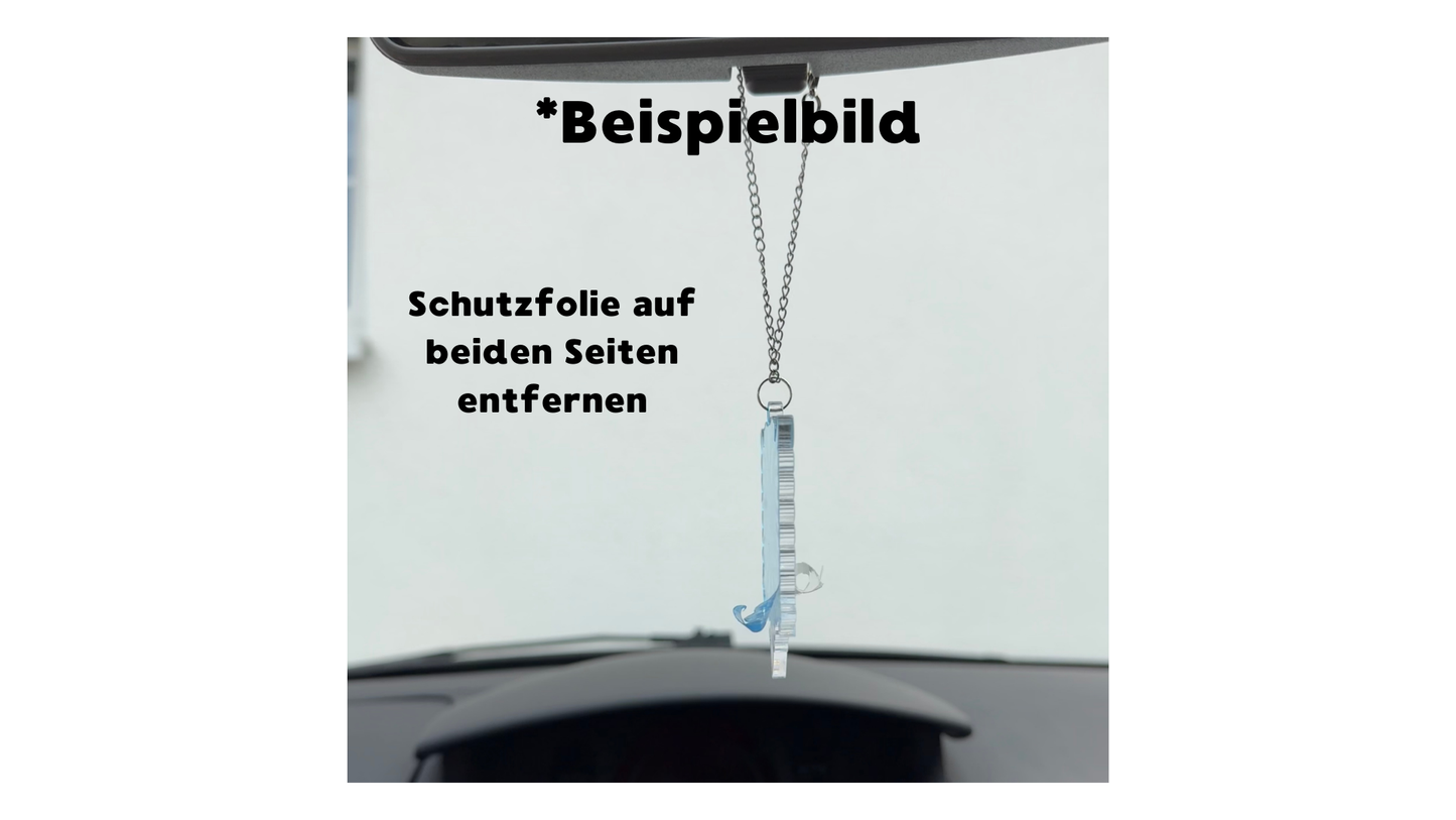 Fenerbahce - Autospiegel-Anhänger + Kette