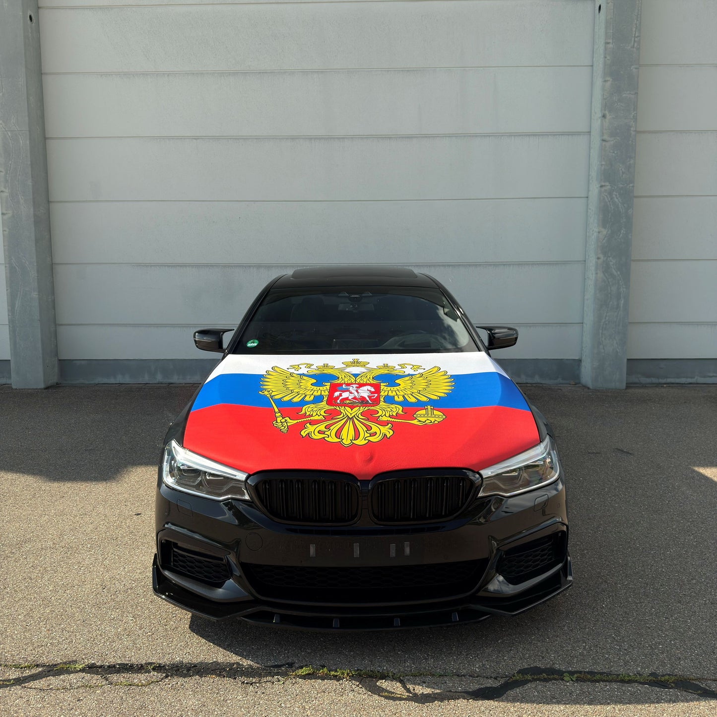 Russland Motorhauben-Flagge - für Hochzeitskolonnen oder Events