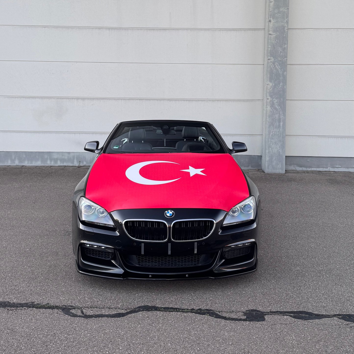 Türkei Motorhauben-Flagge - für Hochzeitskolonnen oder Events