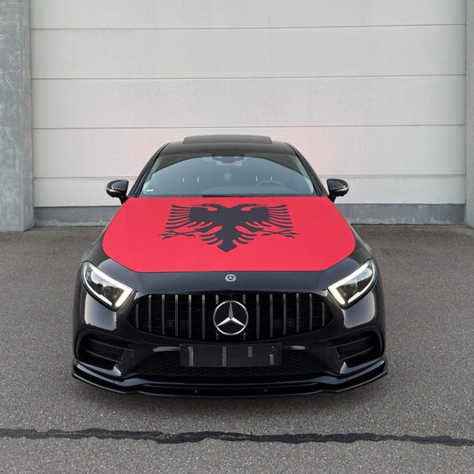 Albanien Motorhauben-Flagge - für Hochzeitskolonnen oder Events