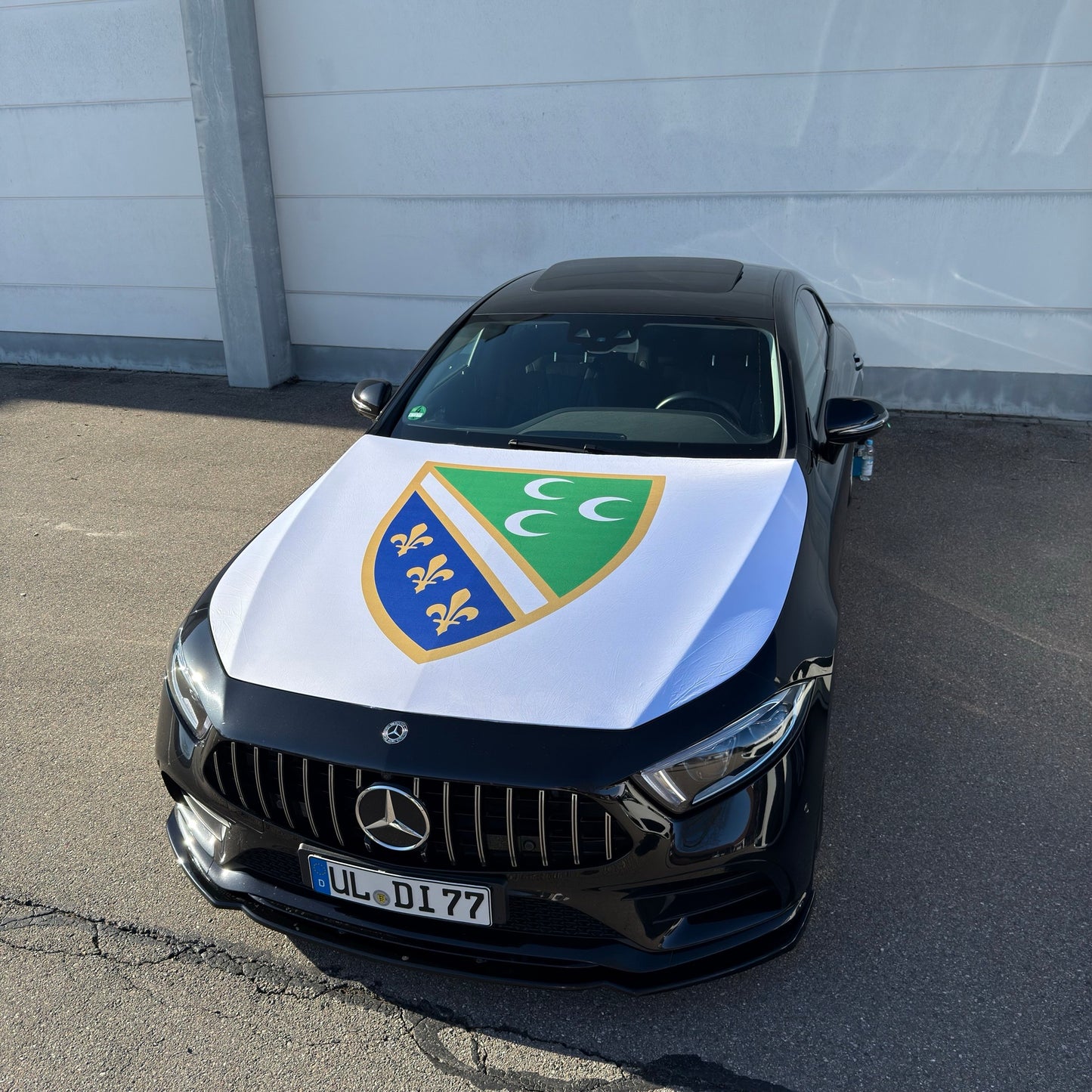 Sandzak Motorhauben-Flagge