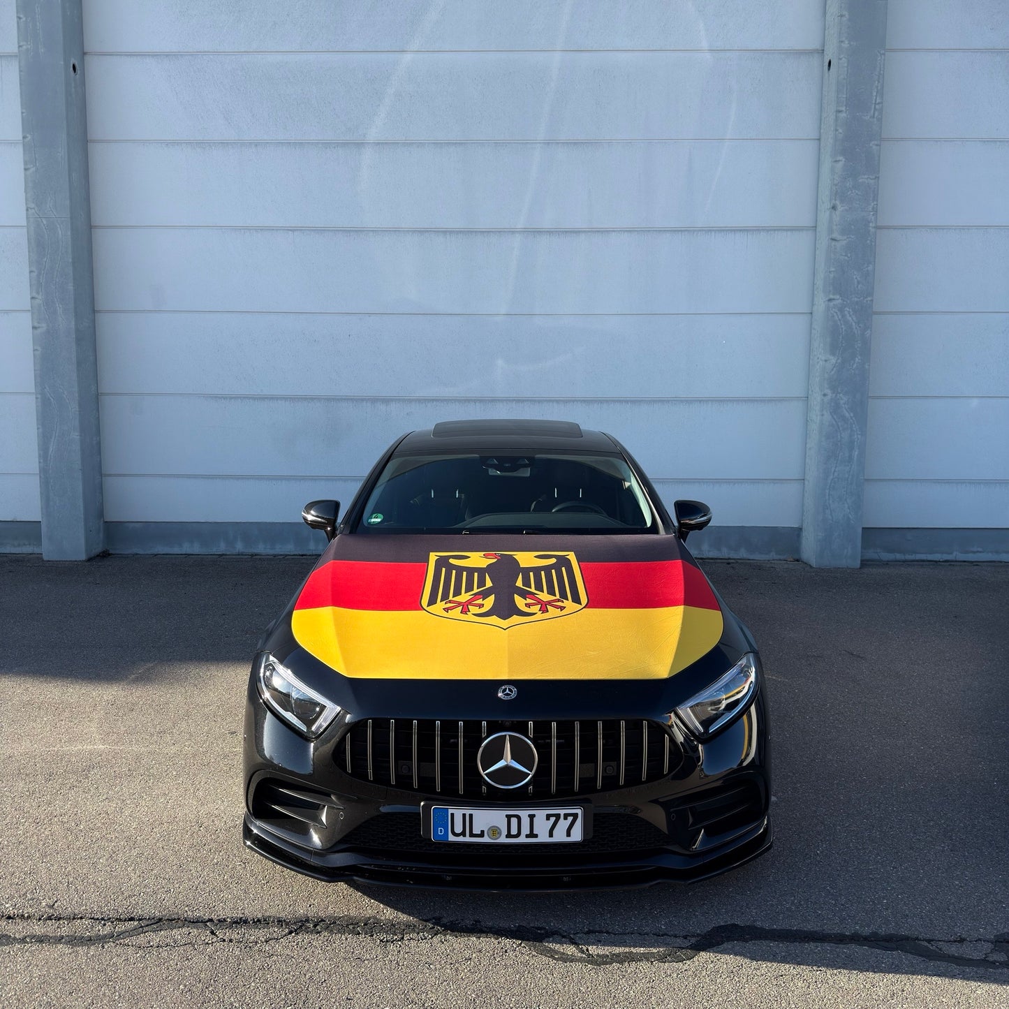 Deutschland Motorhauben-Flagge
