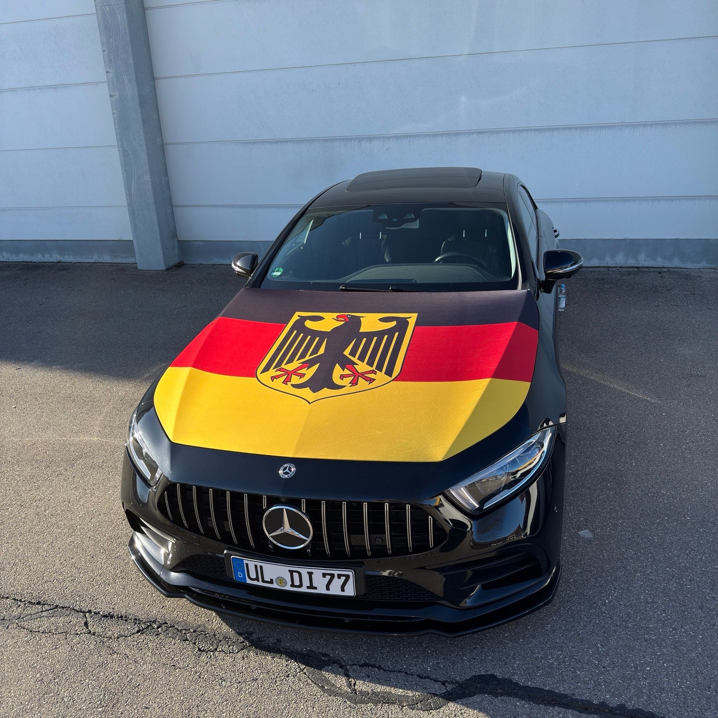Deutschland Motorhauben-Flagge
