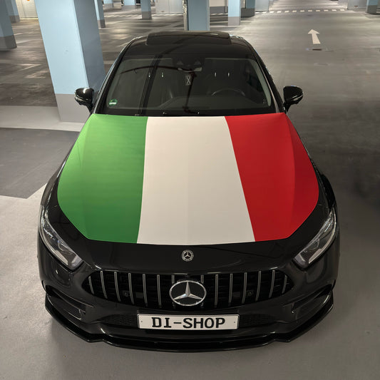 Italien Motorhauben-Flagge