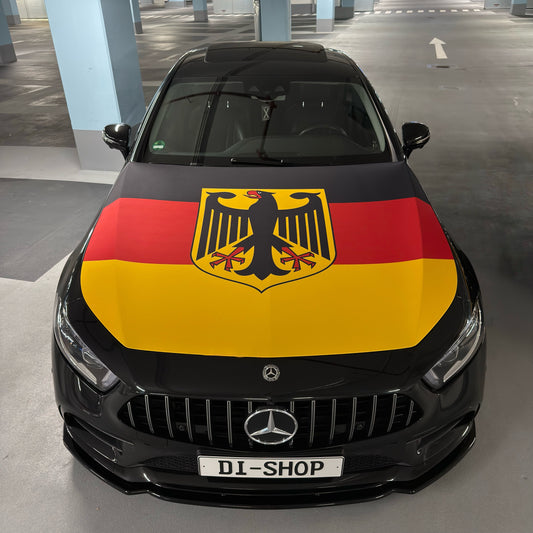 Deutschland Motorhauben-Flagge