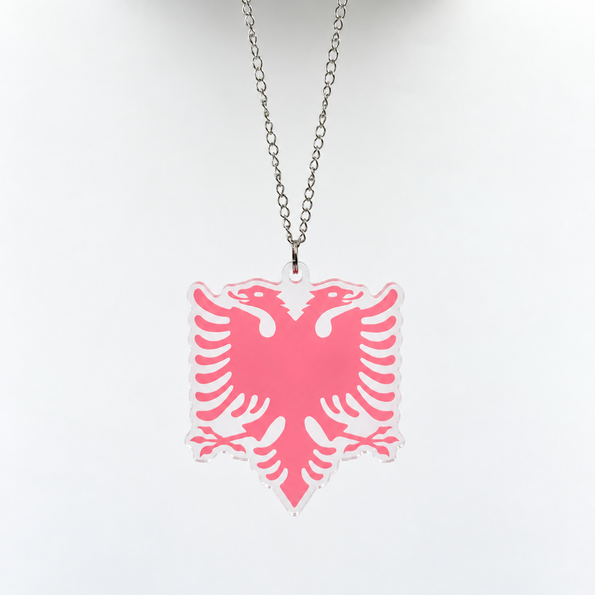 Albanien Adler - 4 Designs - Autospiegel-Anhänger + Kette
